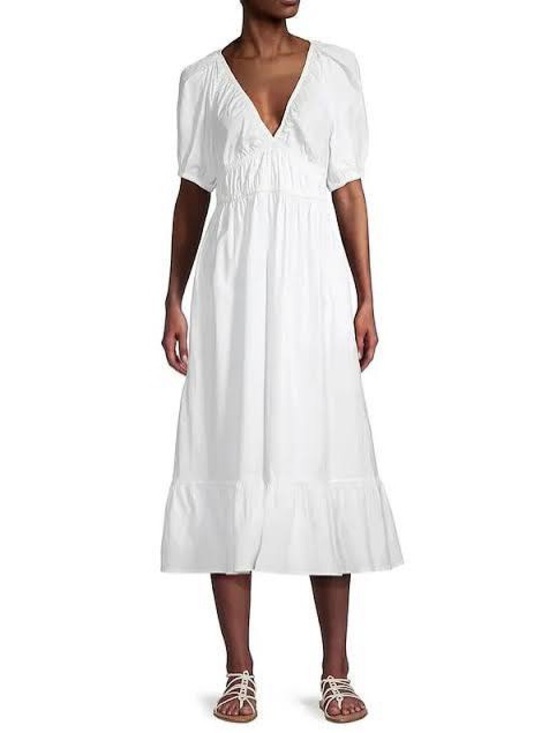 Vineyard Vines Dresses & Skirts - Vineyard Vines NWT poplin v-neck midi dress🎀❤️🌺